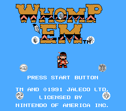 Whomp 'Em screenshot 3 for NES